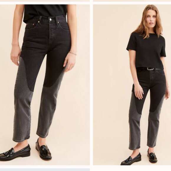 Levi's Denim - LEVIS 501 ORIGINAL WOMEN'S CHAPS JEANS - W28 L30